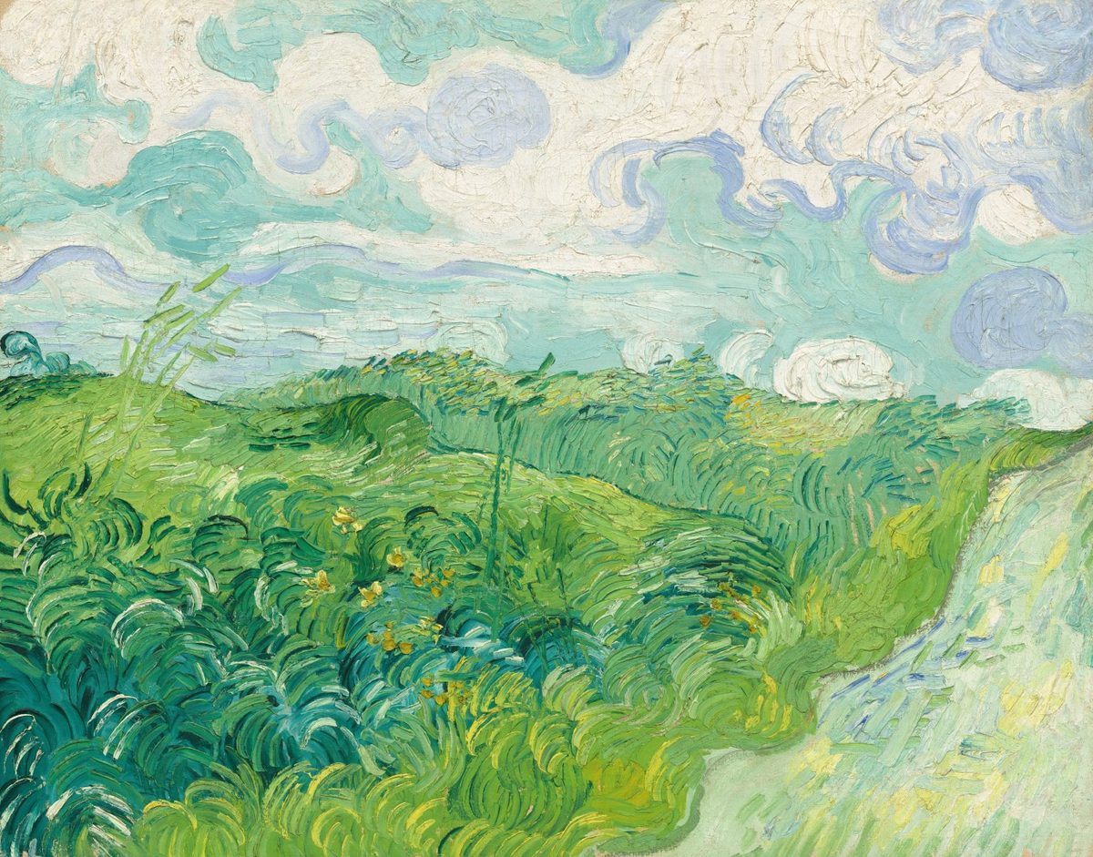 Van Gogh - Gr#U00fcnes Weizenfeld1