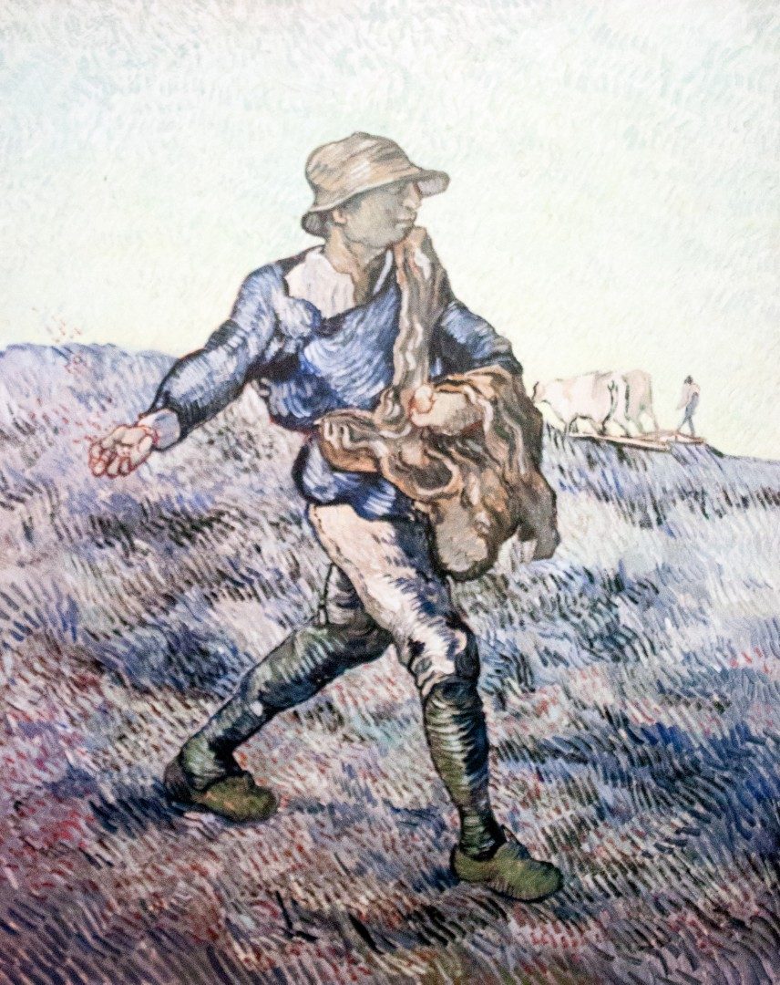 The Sower (after Millet) - My Dream