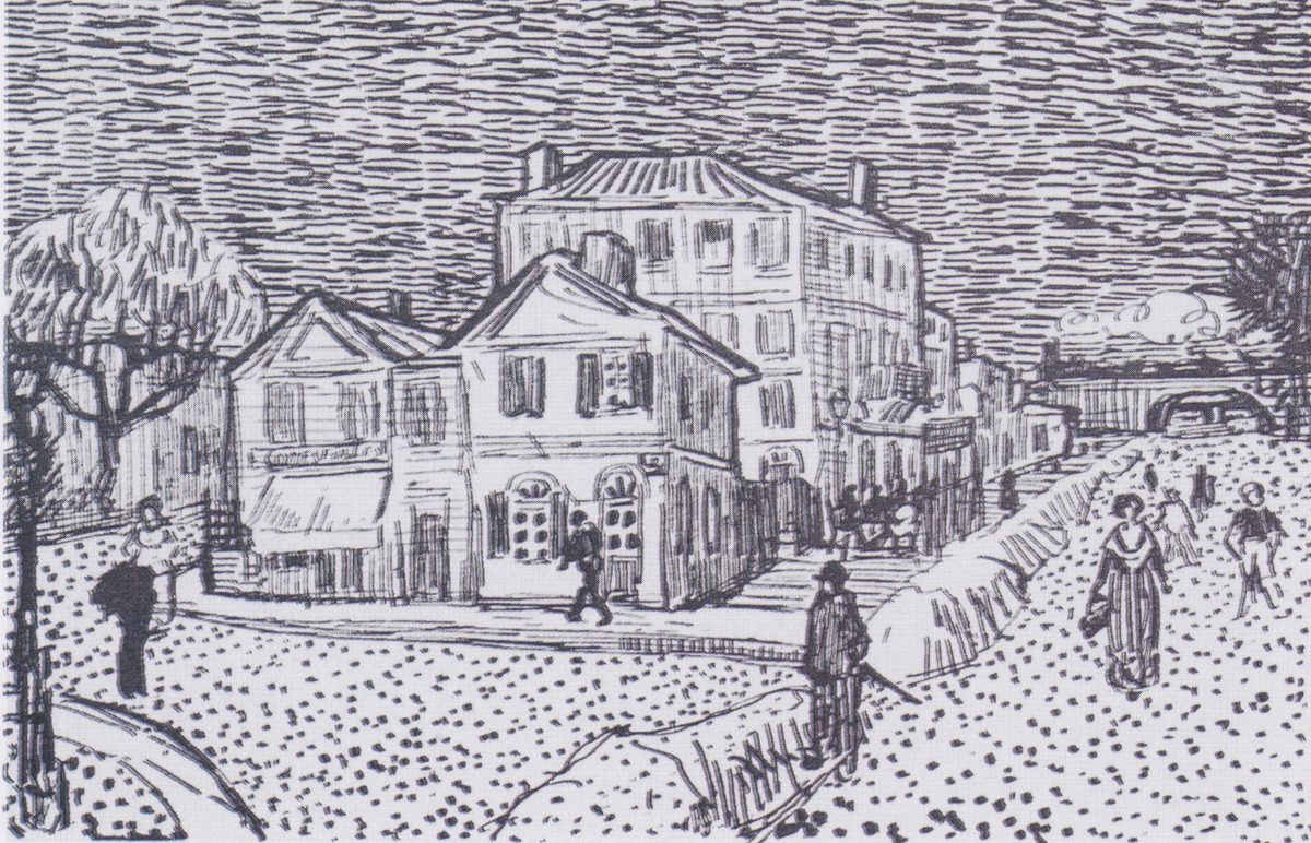 Van Gogh - Das gelbe Haus (Vincents Haus)