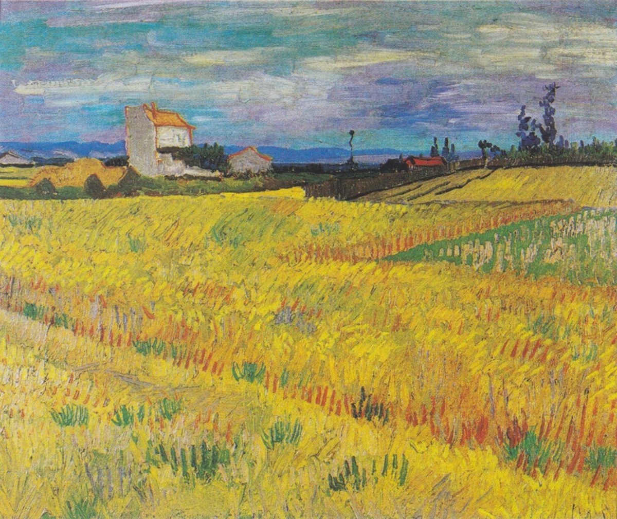 Van Gogh - Weizenfeld