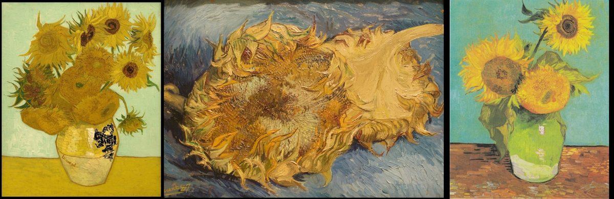 Tournesols van gogh echantillon