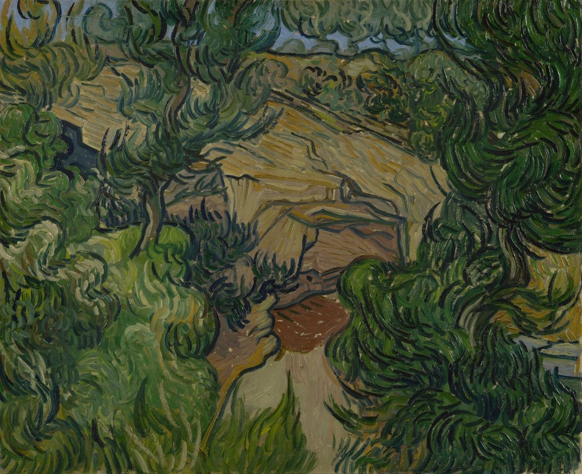 Ingang van een steengroeve - s0041V1962 - Van Gogh Museum