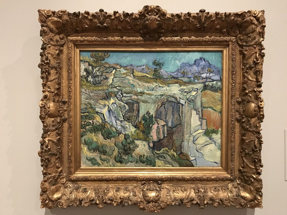 Vincent van Gogh - Ingang van een steengroeve (Van Gogh & Japan)