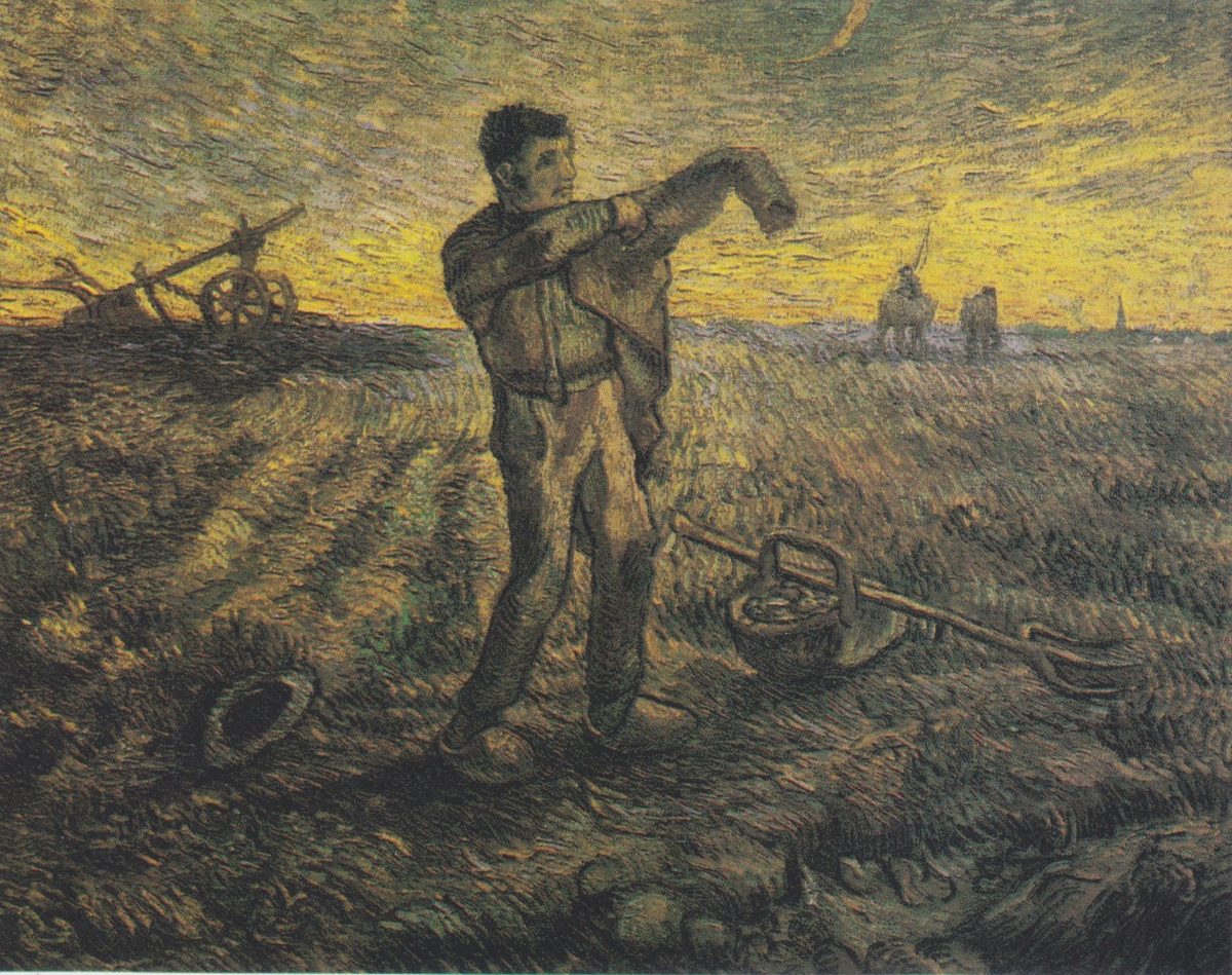 Van Gogh - Abendstunde (Nach Millet)