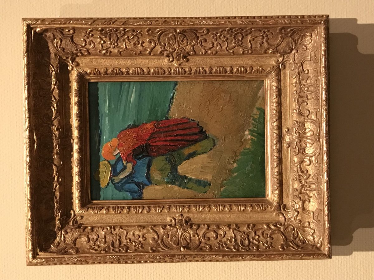 Vincent van Gogh - Wandelend paartje (Van Gogh & Japan)