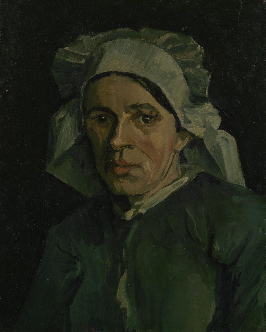 Kop van een vrouw - s0072V1962 - Van Gogh Museum