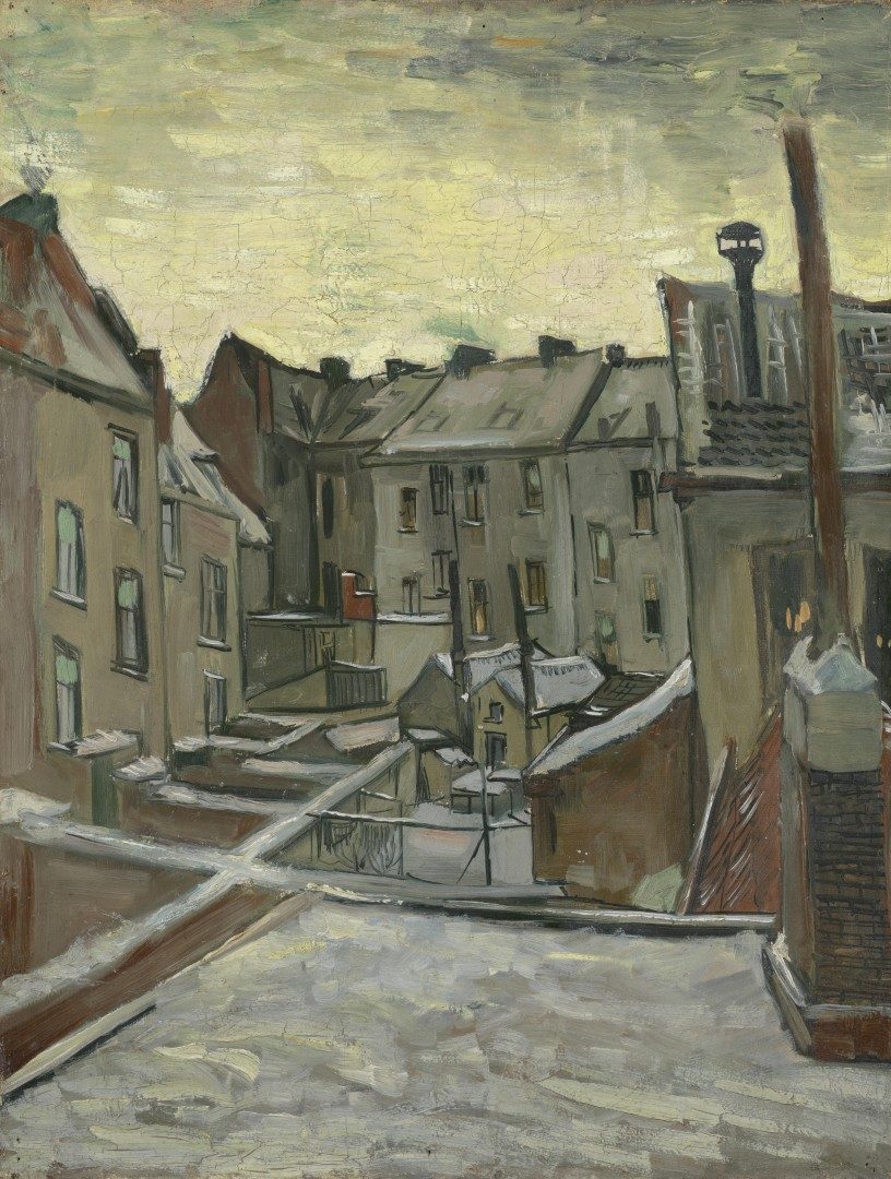 Achterkanten van huizen - s0142V1962 - Van Gogh Museum