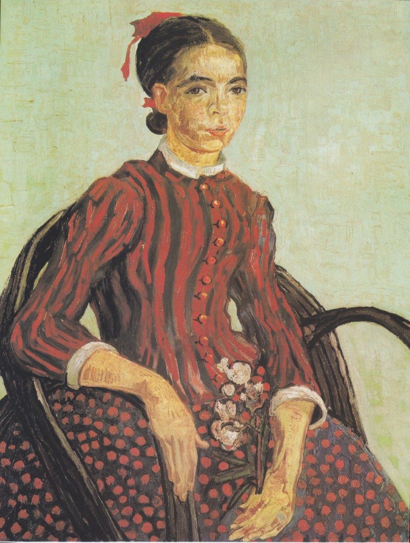 Van Gogh - La Mousm#U00e9 im Lehnstuhl