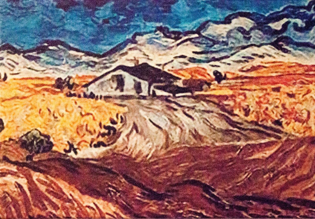 Landscape in the Neighbourhood of Saint-R#U00e9my (stolen) - My Dream