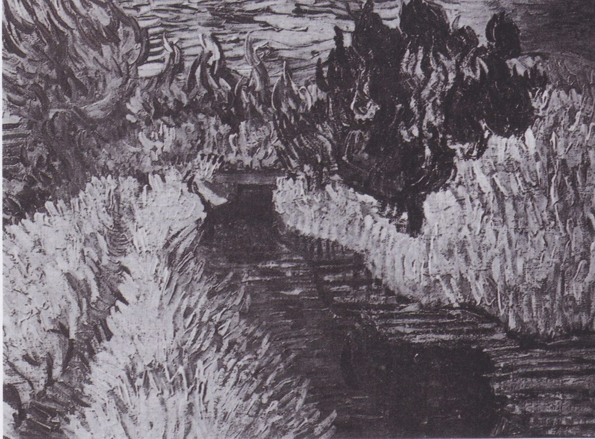 Van Gogh - Bachlandschaft