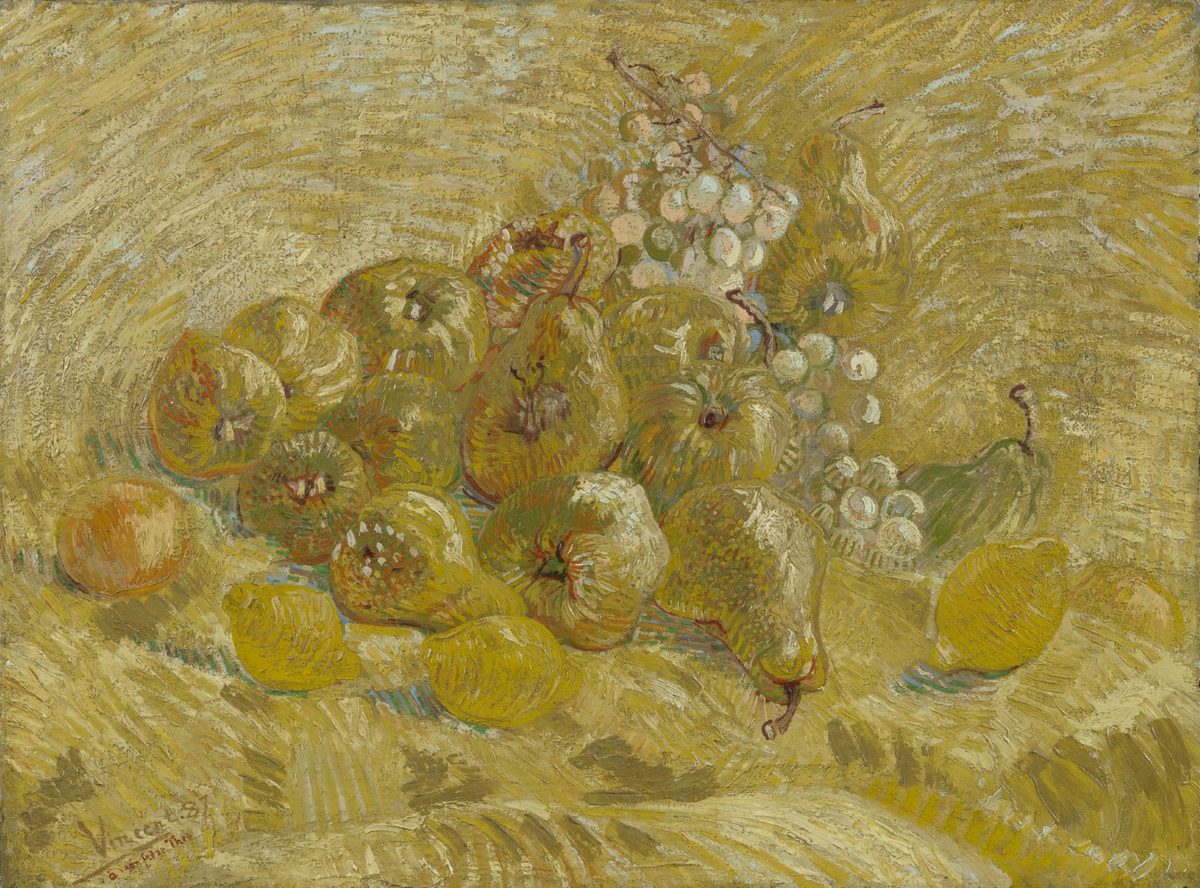 Kweeperen, citroenen, peren en druiven - s0023V1962 - Van Gogh Museum
