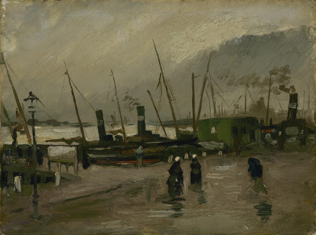 De Ruijterkade te Amsterdam - s0085V1962 - Van Gogh Museum