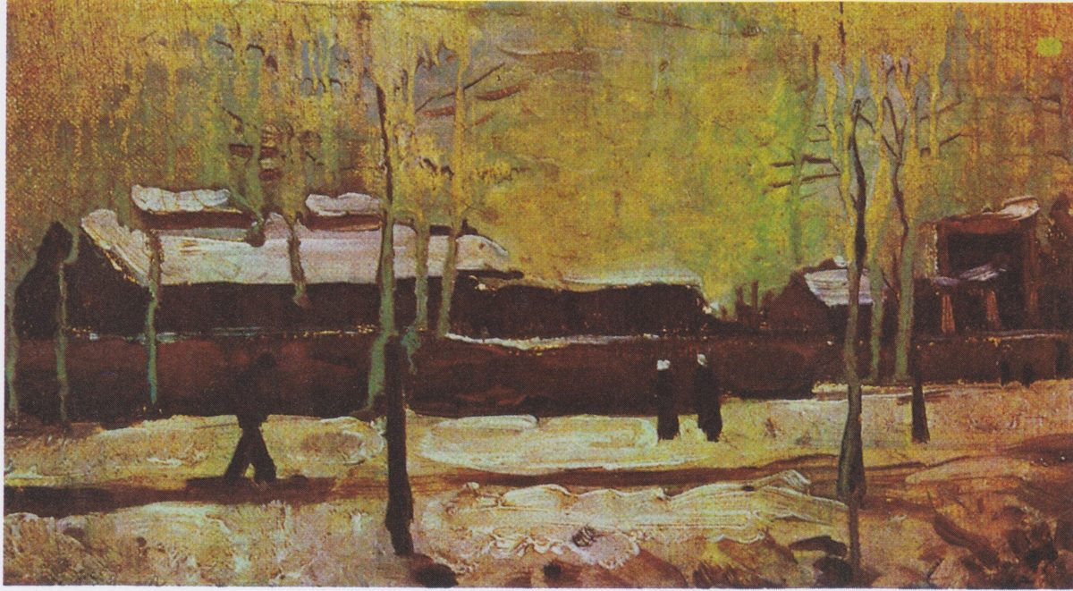 Van Gogh - Der alte Bahnhof in Eindhoven