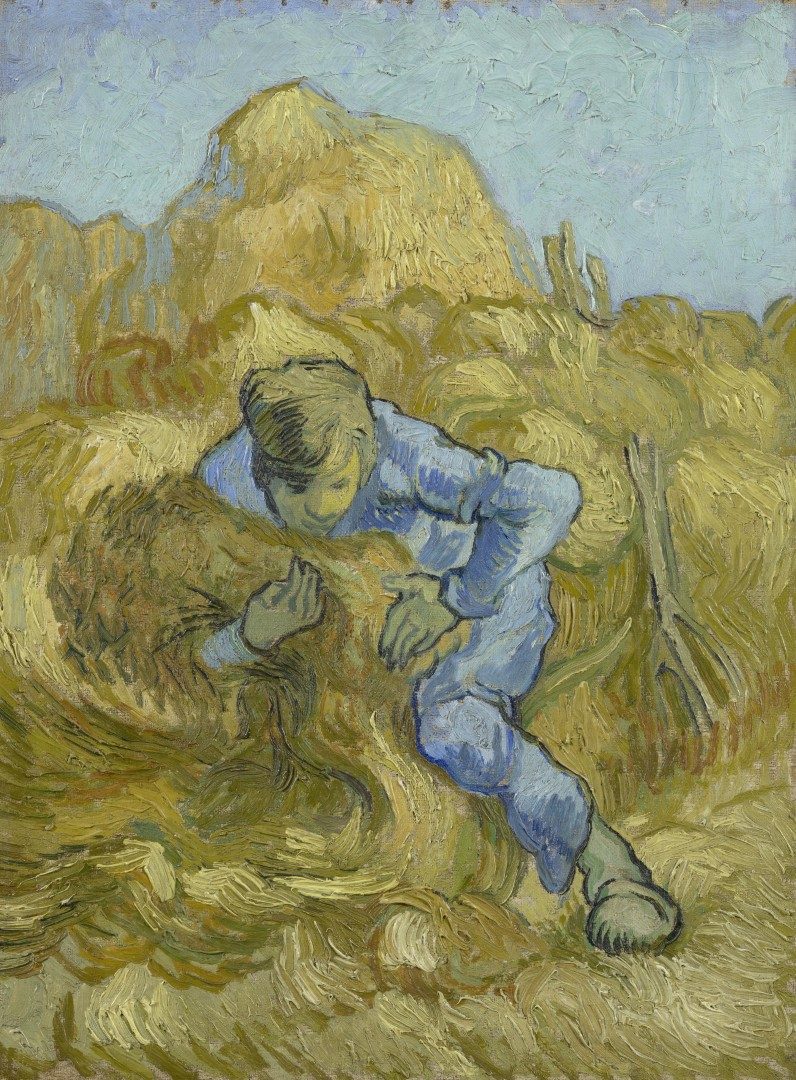 De schovenbinder (naar Millet) - s0173V1962 - Van Gogh Museum