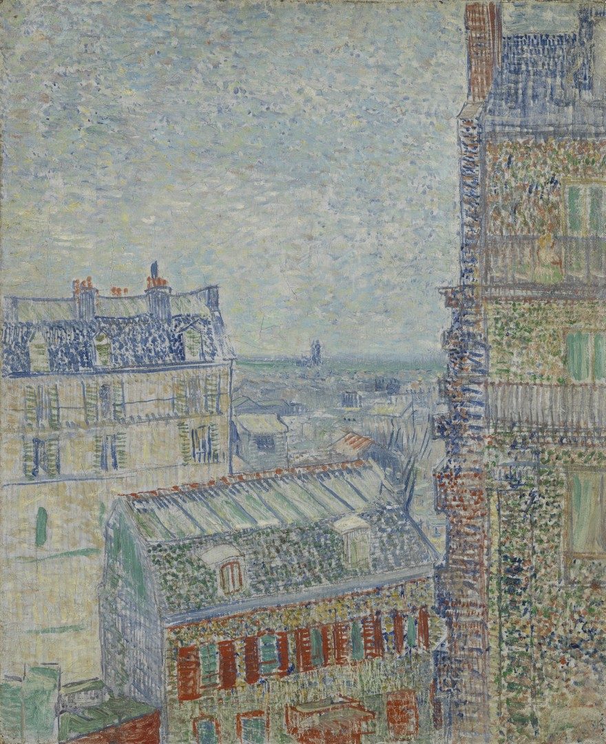 Gezicht vanuit Theo's appartement - s0057V1962 - Van Gogh Museum