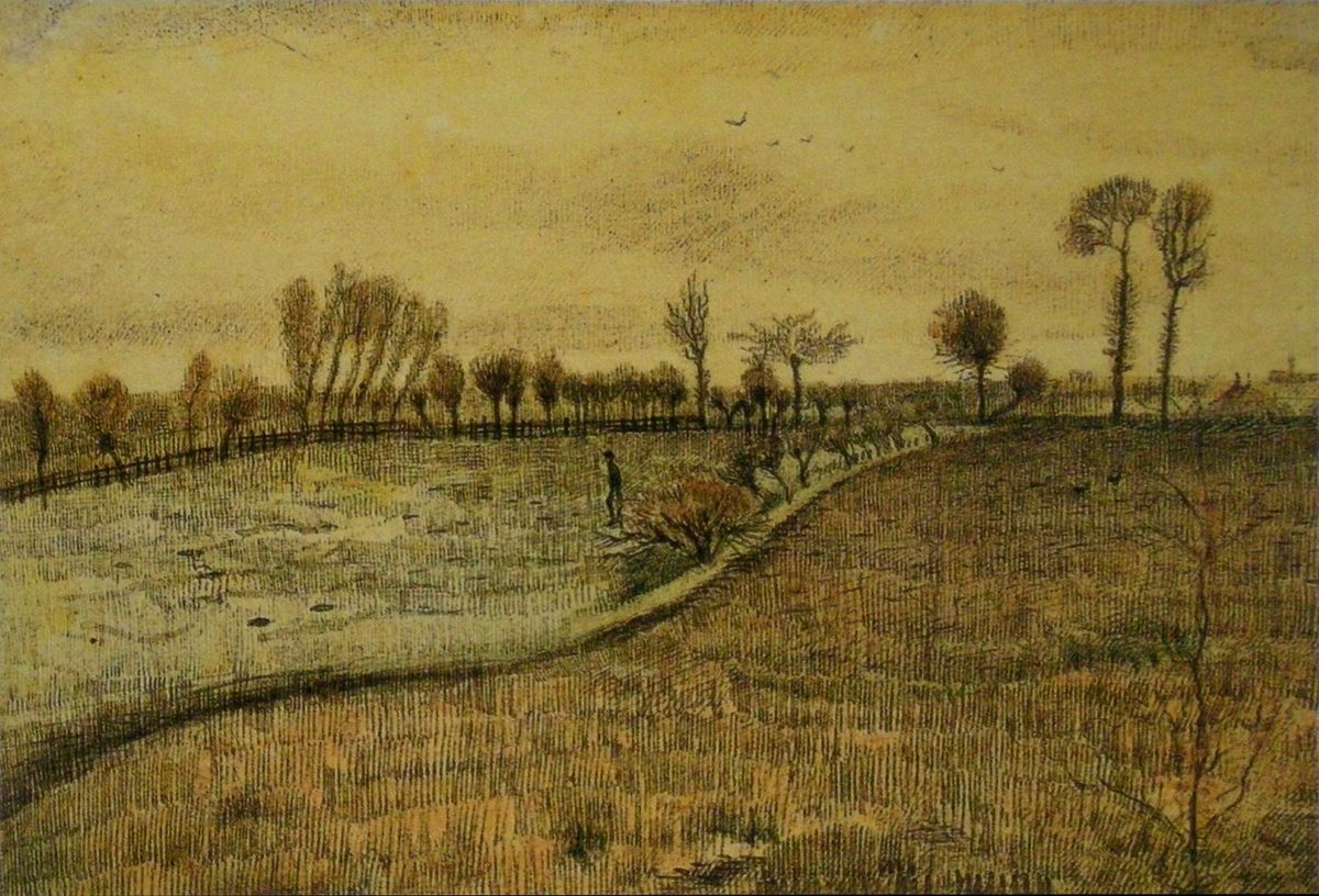 Van Gogh 1881-04--1881-05, Etten - Landscape F 874v JH 3