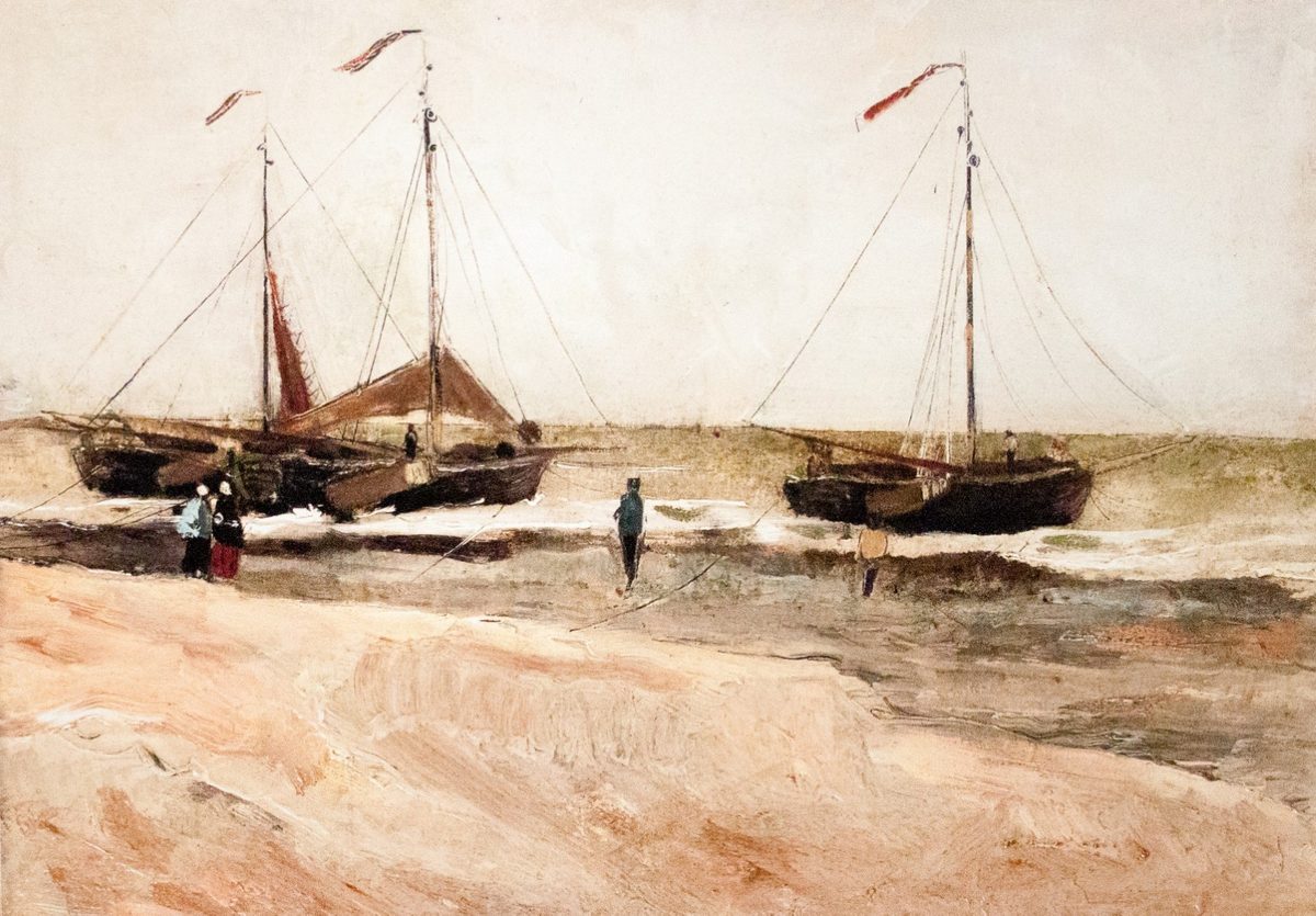 Beach at Scheveningen in Calm Weather - My Dream