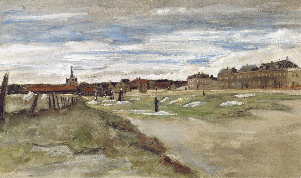 Vincent van Gogh - Bleaching Ground at Scheveningen - Google Art Project