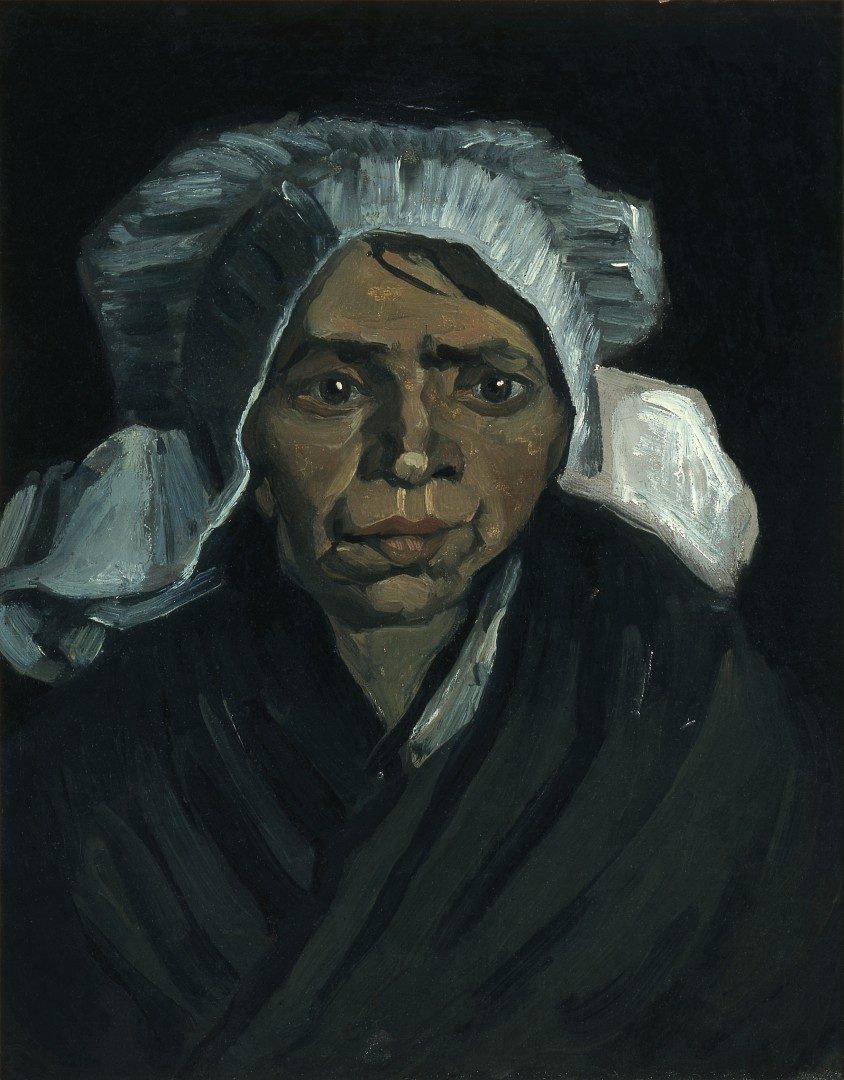 Vincent van Gogh - Head of a Peasant Woman