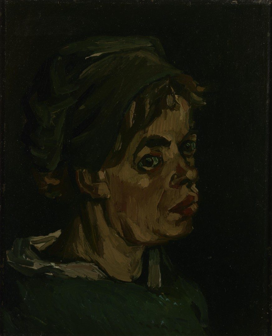 Kop van een vrouw - s0097V1962r - Van Gogh Museum