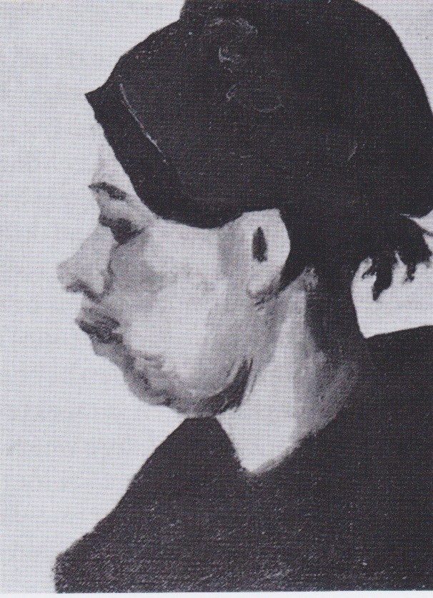 Van Gogh - Kopf einer B#U00e4uerin mit dunkler Haube2