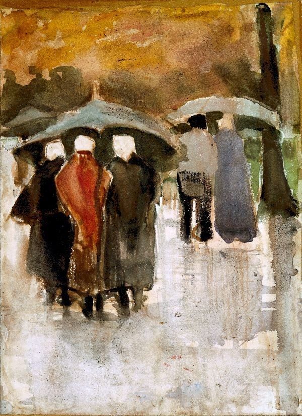Van Gogh, In the rain