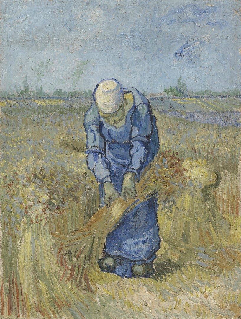 De schovenbindster (naar Millet) - s0172V1962 - Van Gogh Museum