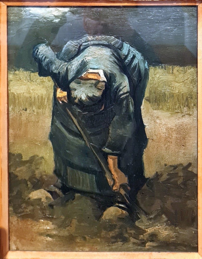 Vincent van Gogh #U2013 Peasant Woman Digging