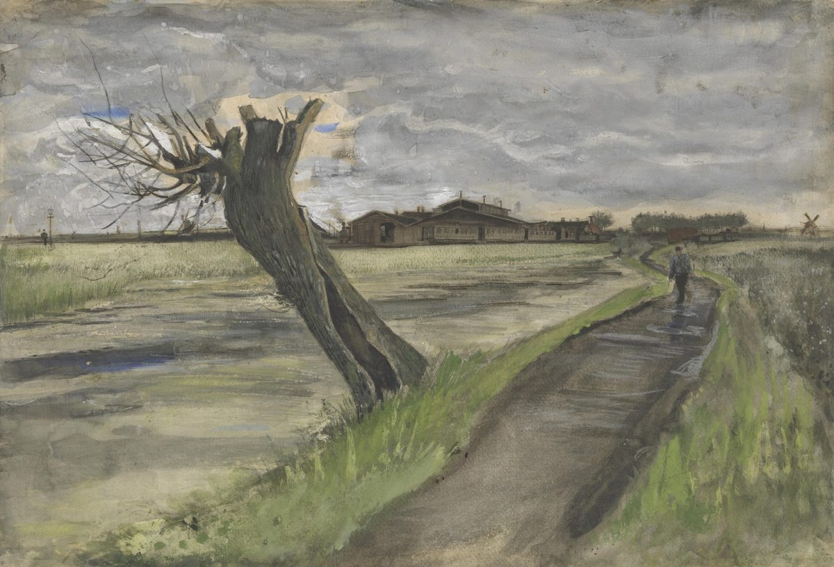 Vincent van Gogh - Pollard Willow, 1882 (Van Gogh Museum)