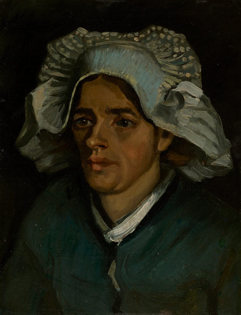 Head of a Peasant Woman with White Cap (F140)