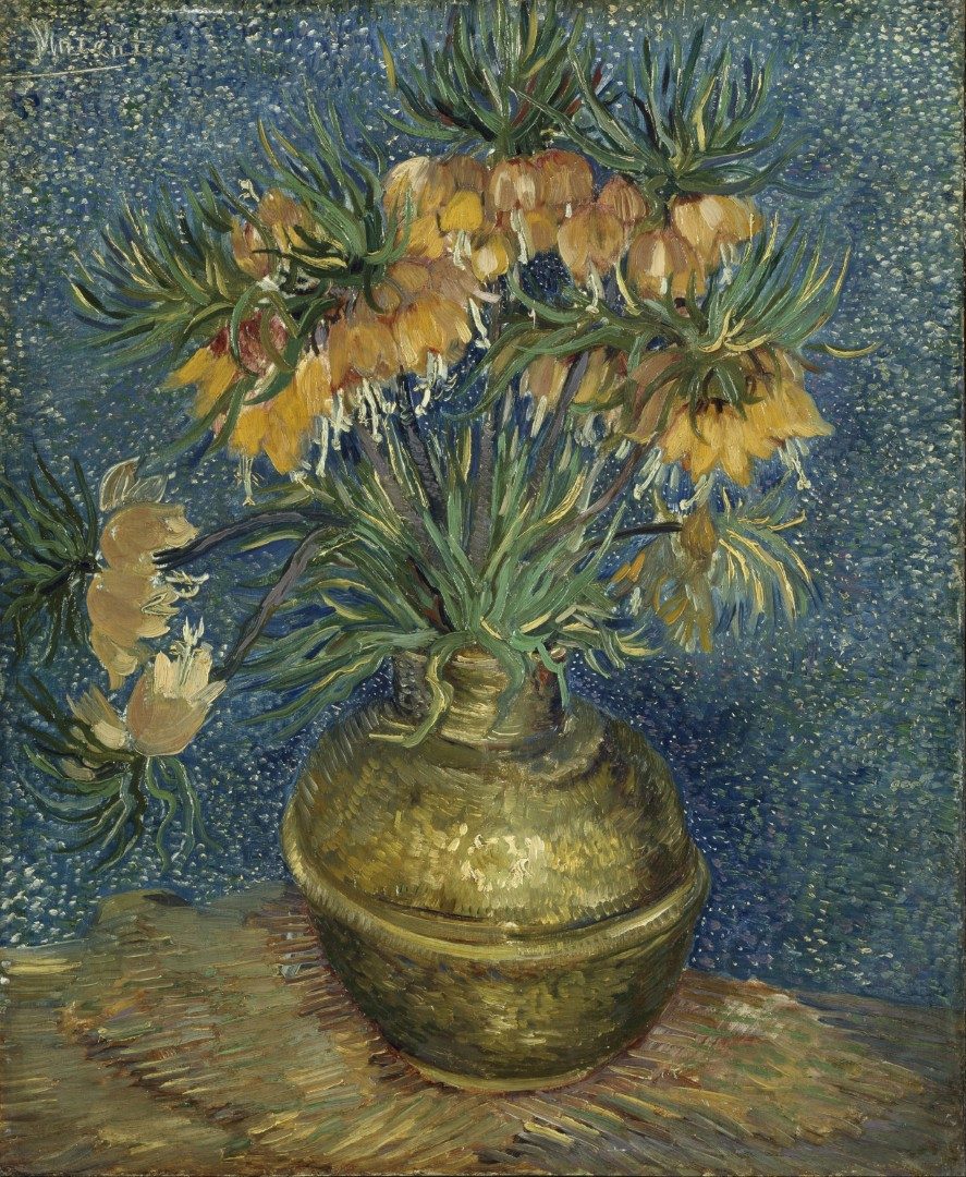Vincent van Gogh - Imperial Fritillaries in a Copper Vase - Google Art Project