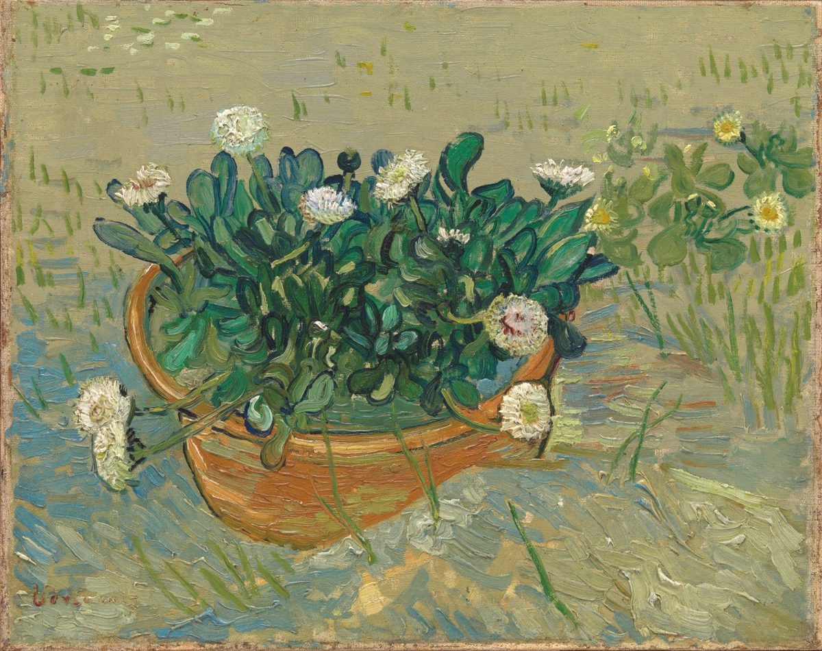 Bowl_with_Daisies_(F591)__Vincent van Gogh - Daisies, Arles (1888)