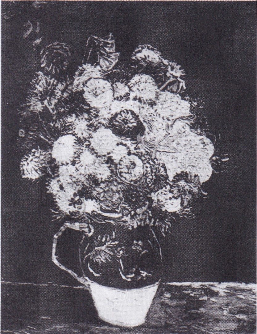 Vase_with_Zinnias_(F592)__Van Gogh - Vase mit Zinnien1