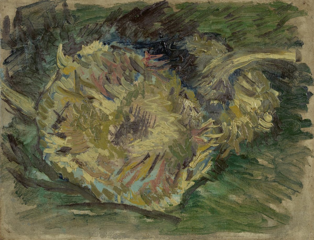 Uitgebloeide zonnebloemen - s0121V1962 - Van Gogh Museum