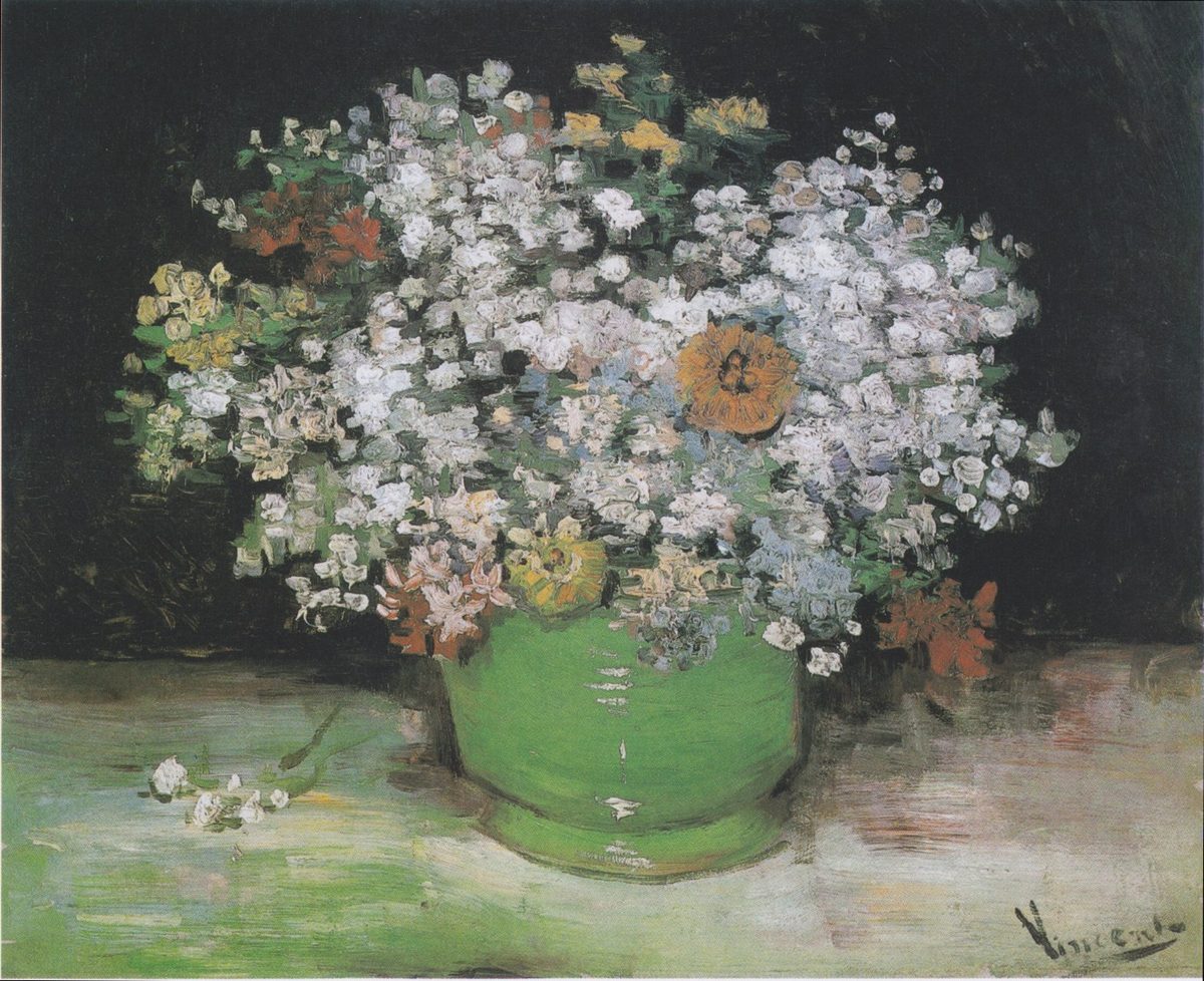 Van Gogh - Vase mit Feldblumen