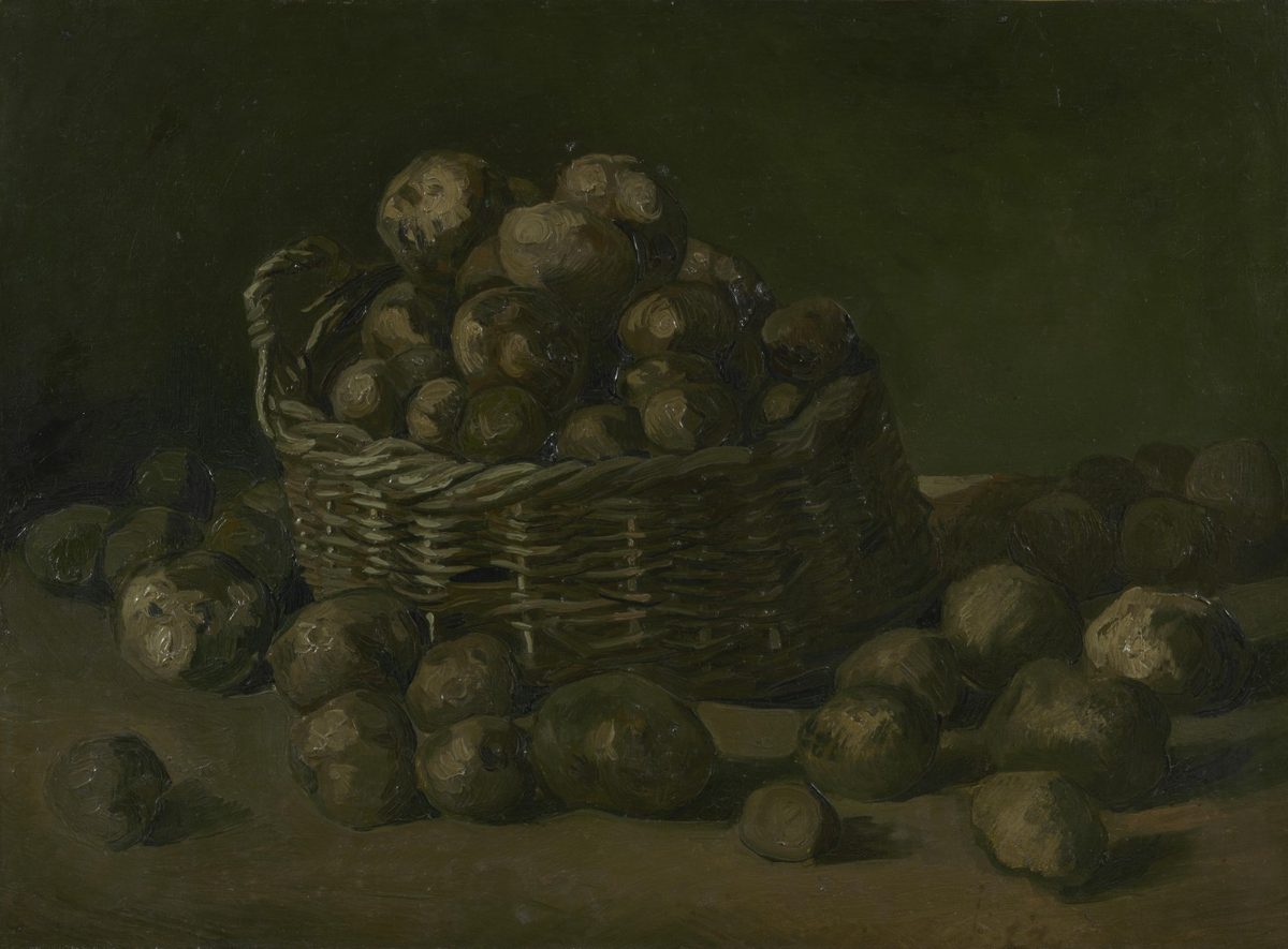 Mand met aardappels - s0153V1962 - Van Gogh Museum