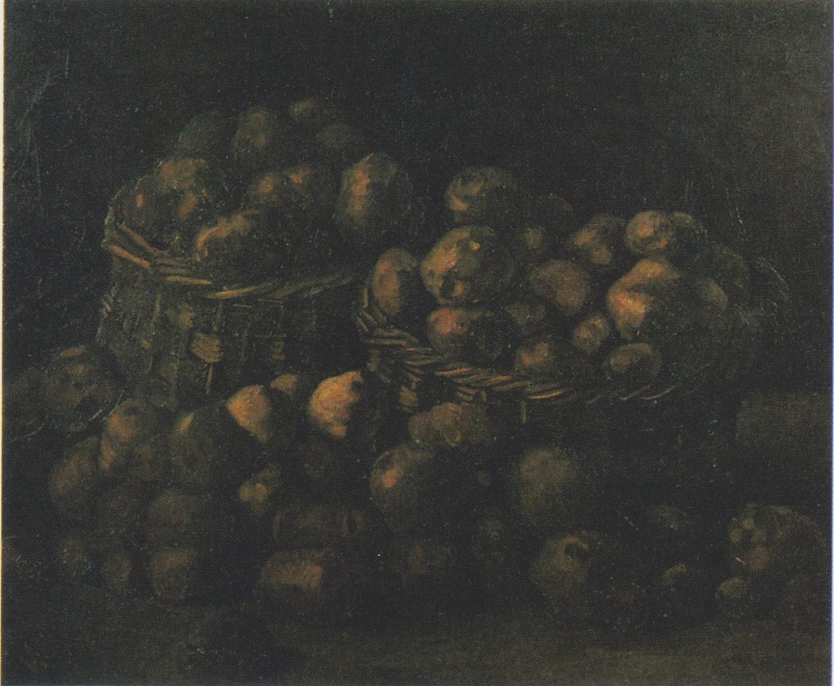 Van Gogh - Stillleben mit zwei Kartoffelk#U00f6rben