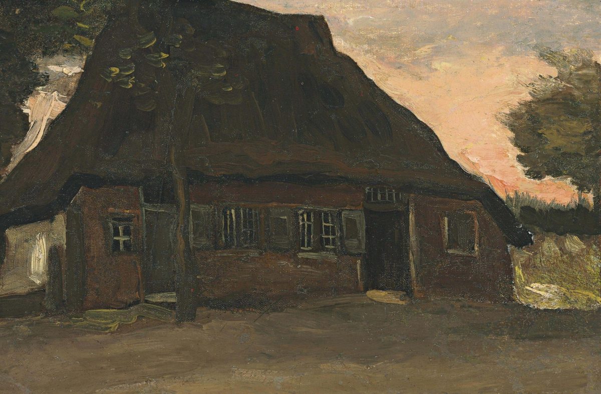 Vincent van Gogh - Farmhouse (1885)