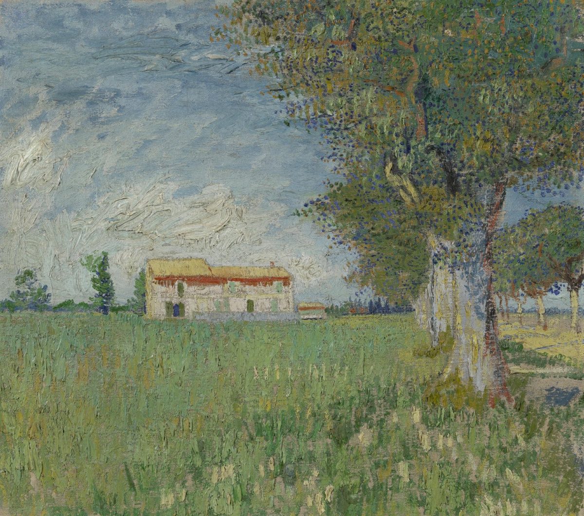 Boerderij in het koren - s0034V1962 - Van Gogh Museum