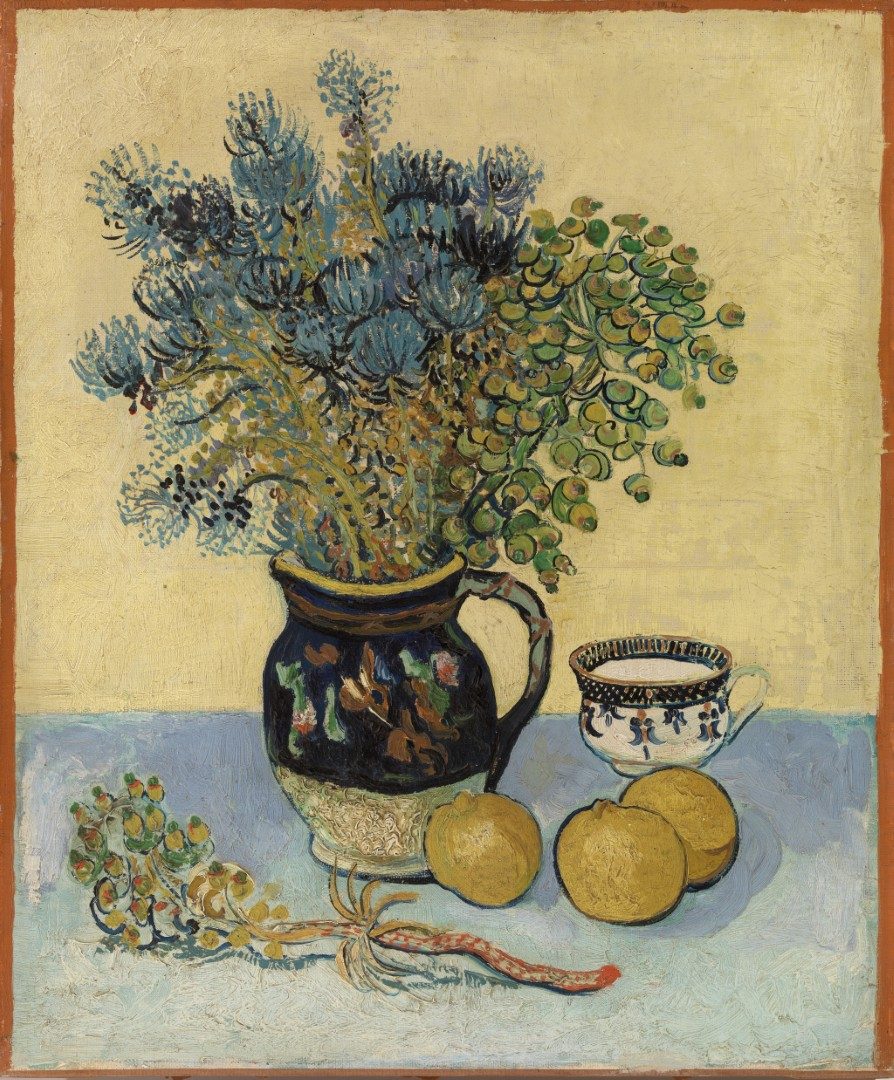Majolica_with_Wildflowers__Vincent van Gogh - Still Life (Nature morte) - BF928 - Barnes Foundation
