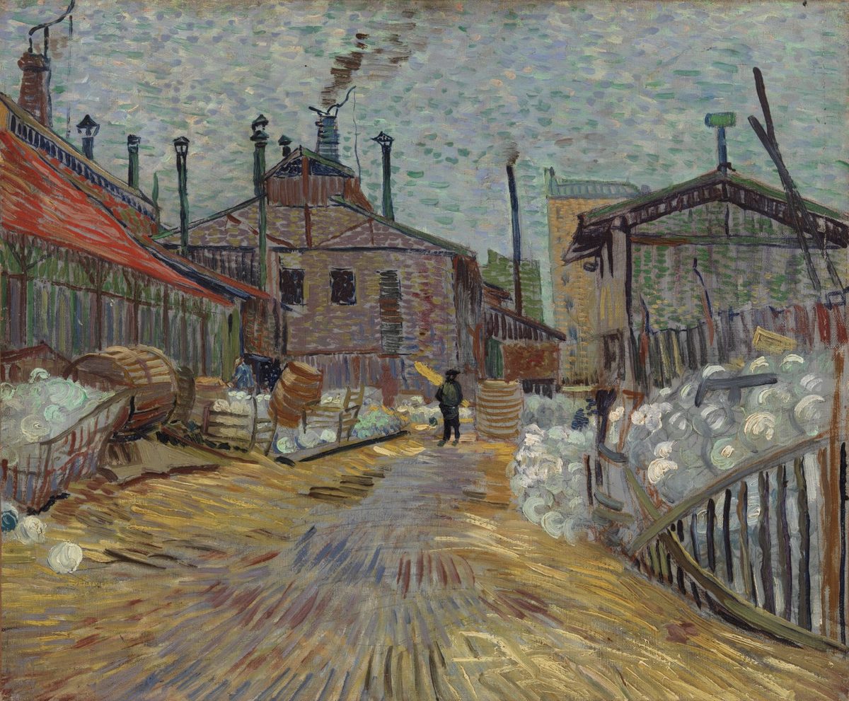 Vincent van Gogh - The Factory - BF303 - Barnes Foundation