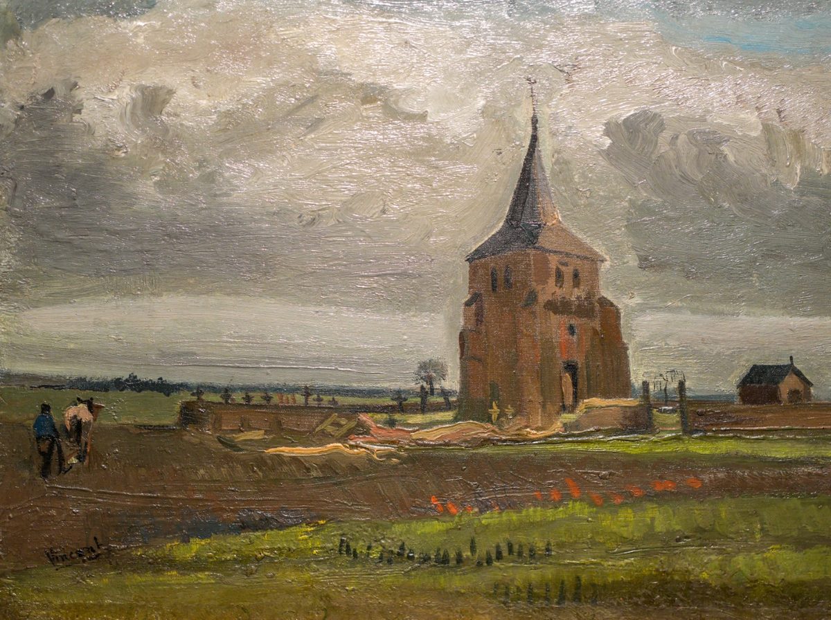 The Old Tower at Nuenen - Vincent Van Gogh