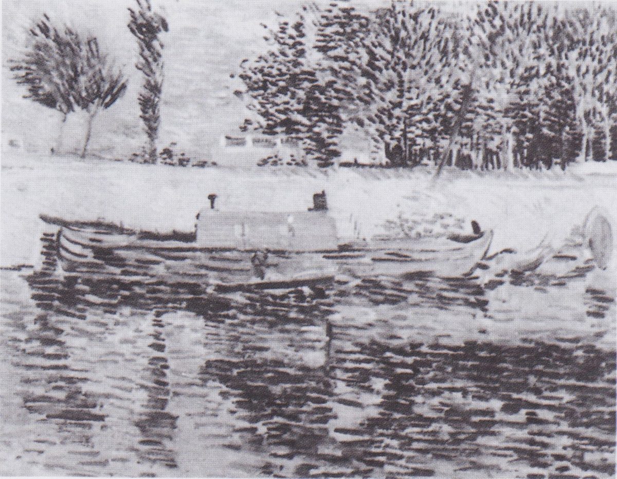 Van Gogh - Seineufer mit Booten