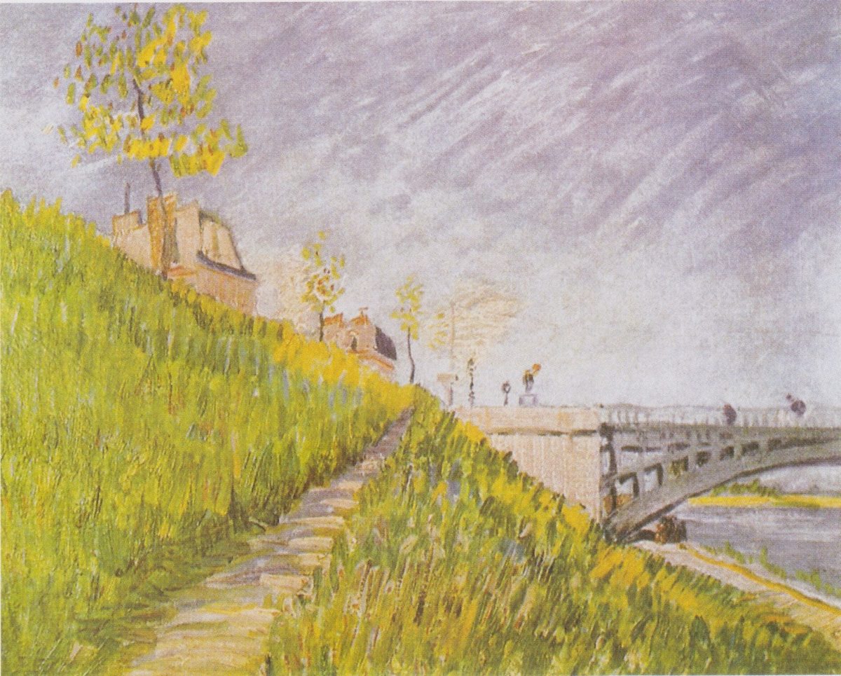 Van Gogh - Seineufer bei der Pont de Clichy