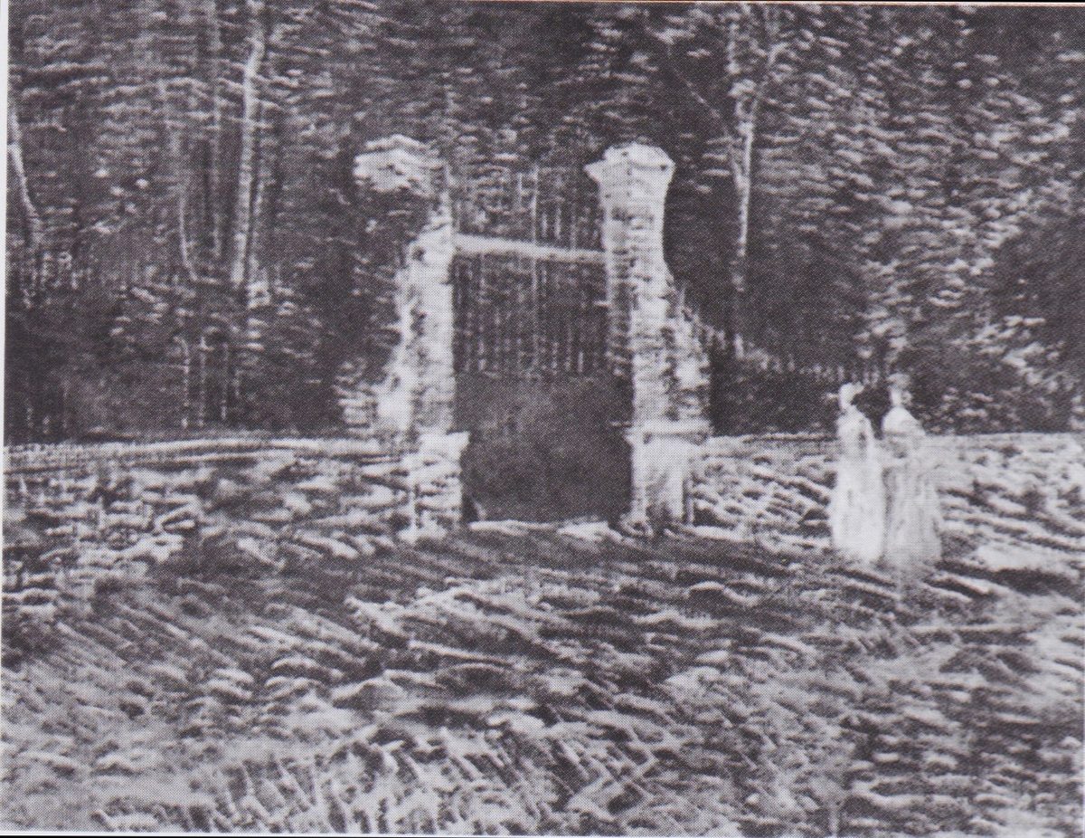 Van Gogh - Eingang zum Park Voyer d'Argenson in Asni#U00e8res