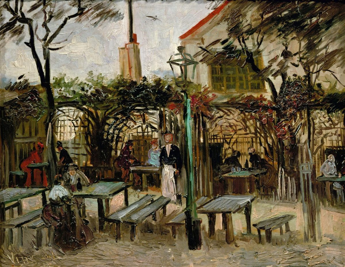 Vincent van Gogh - La Guinguette #U00e0 Montmartre, 1886