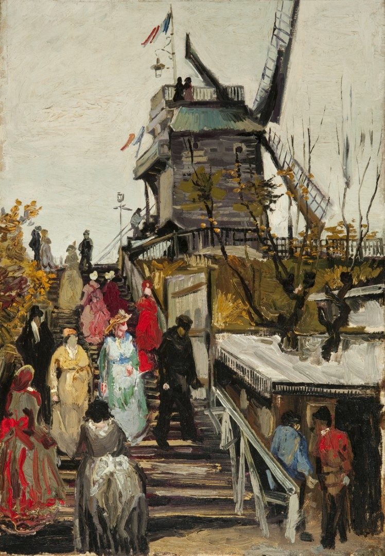 Vincent van Gogh - Le Moulin de blute-fin(1886)