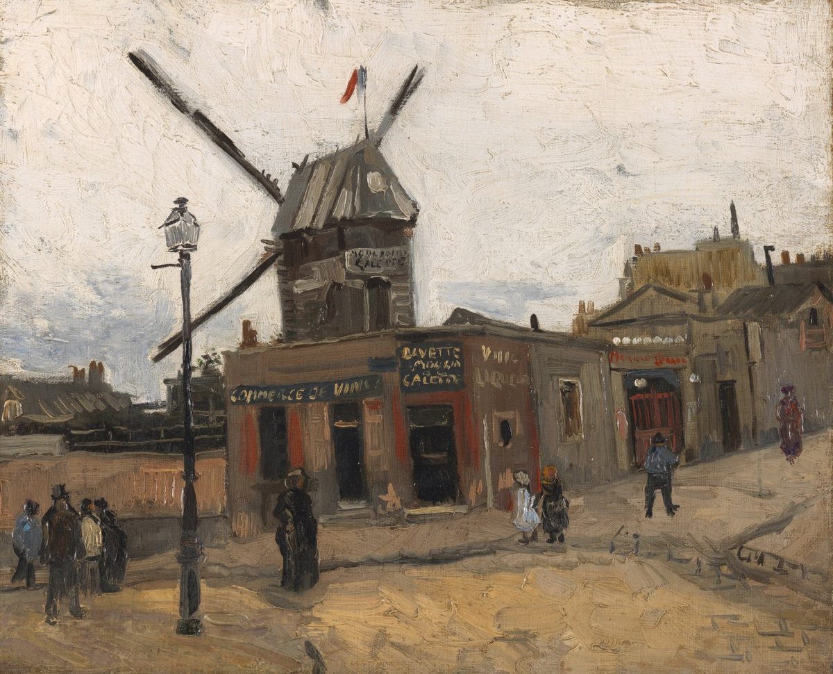 Vincent van Gogh - Le Moulin de la Galette (1886) - Kr#U00f6ller-M#U00fcller Museum