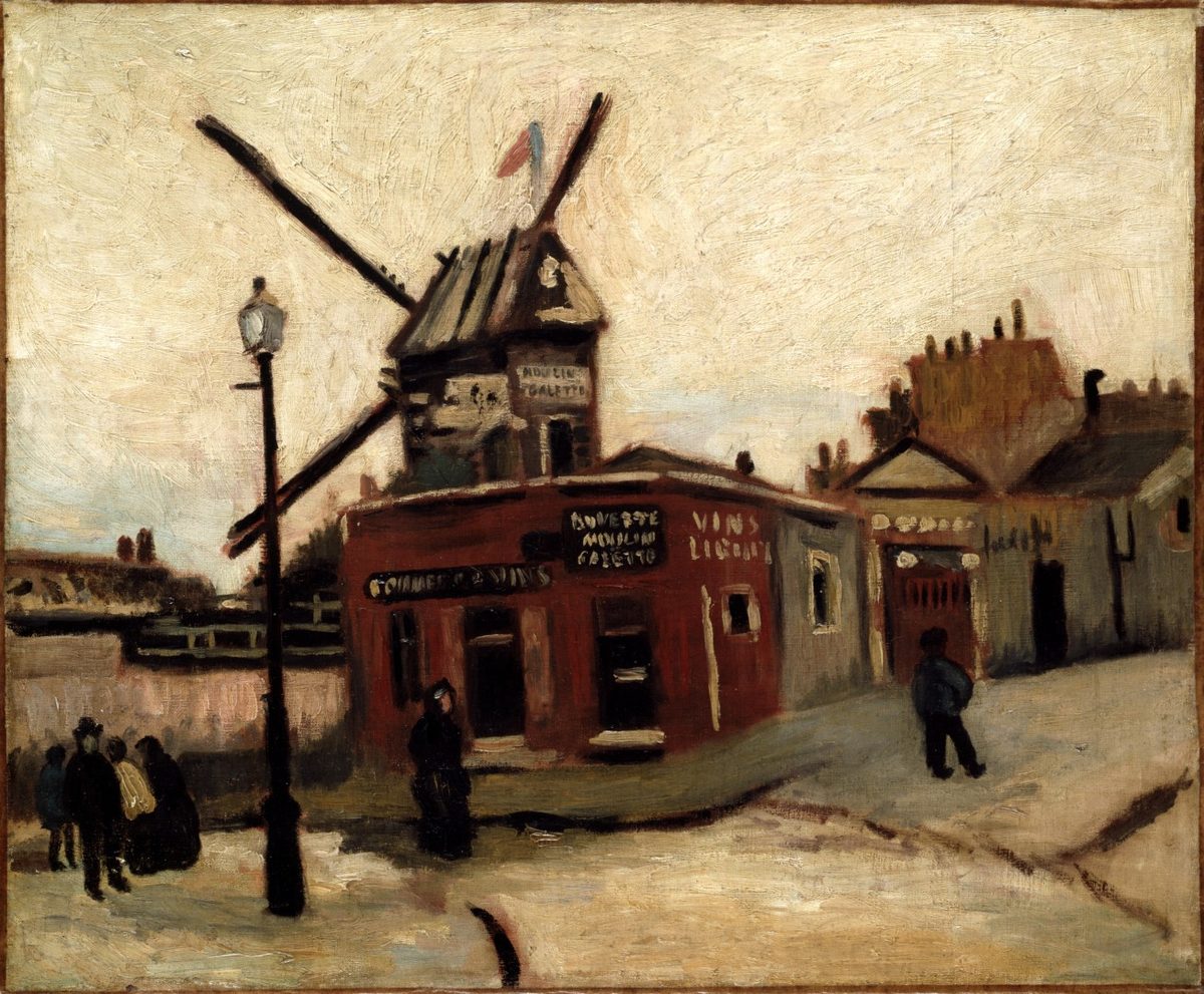 Vincent van Gogh - Le Moulin de la Galette (1886) - Museum Langmatt