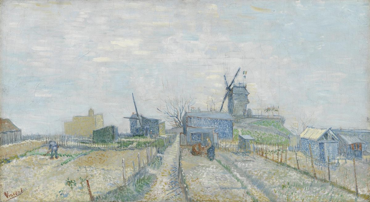 mills_and_vegetable_gardens__Montmartre molens en moestuinen - s0015V1962 - Van Gogh Museum